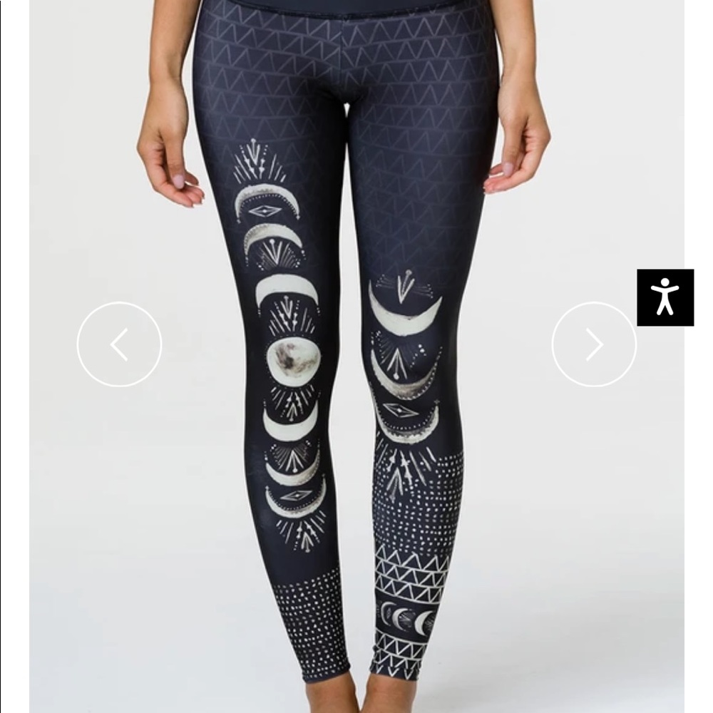 HIGH RISE GRAPHIC LEGGING - LAS LUNAS S/M